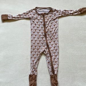 Little Sleepies Rust Rainbow Sleeper